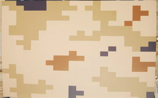 大同荒漠迷彩漆喷涂